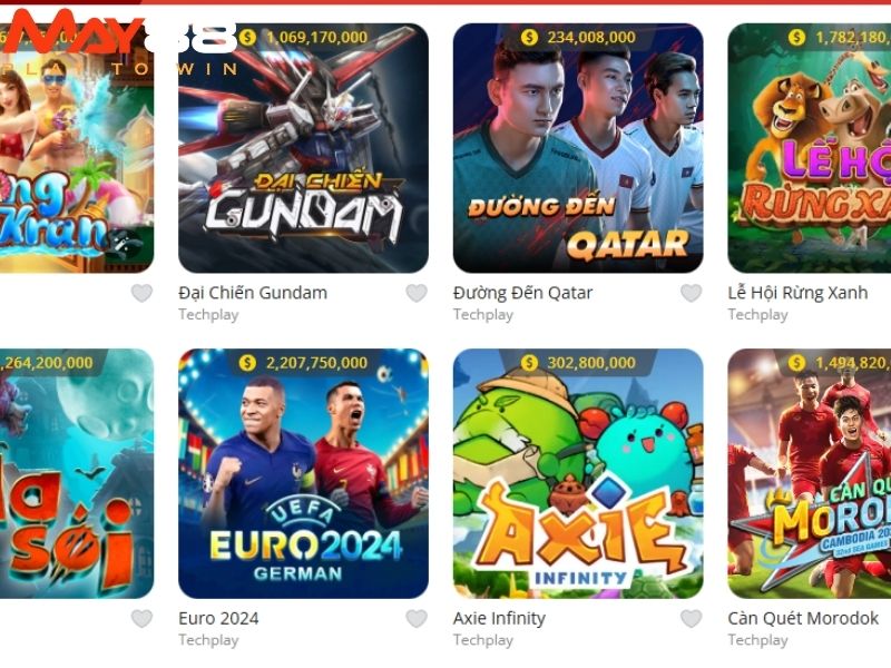 Khám phá sức hút đỉnh cao của sảnh game nổ hũ May88  